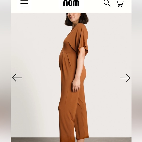 nom Filipa Nursing Jumpsuit XL new - Picture 3 of 7